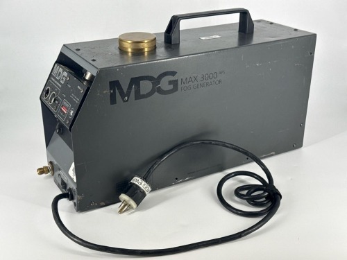 MDG MAX 3000 APS 120V FOGGER OIL+CO2/N2 GAS