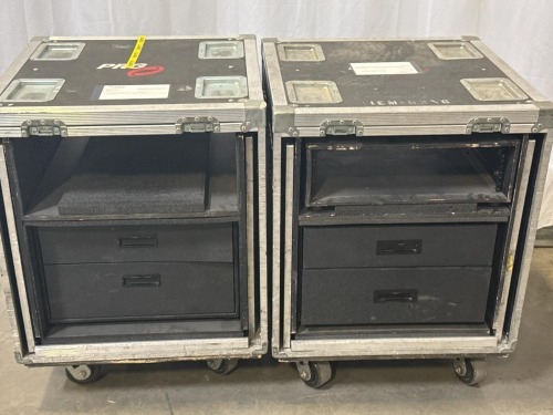 Qty: x2 - CASE - SMALL RACK WITH DRAWERS