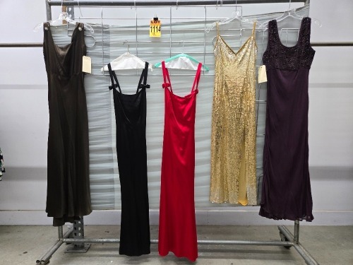 Collection of (5) 1990's era dresses