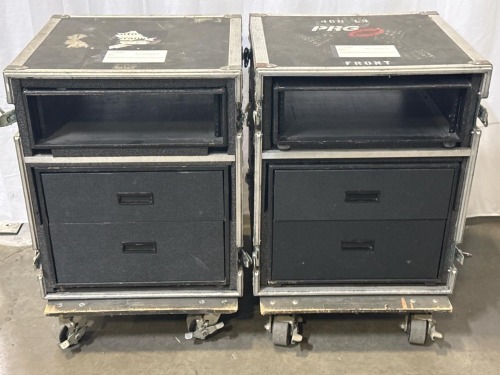 Qty: x2 - CASE - SMALL RACK WITH DRAWERS
