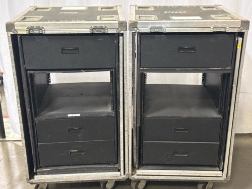 Qty: x2 - CASE - SMALL RACK WITH DRAWERS