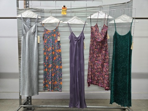 Collection of (5) 1990's era dresses