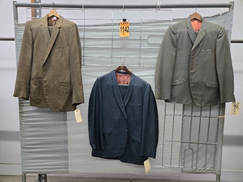 Collection of (3) 1960's era 2pc Suits