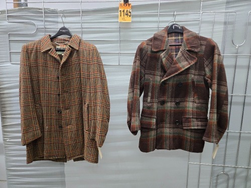 Collection of (2) pieces of 1950's era outerwear