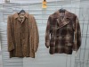 Collection of (2) pieces of 1950's era outerwear