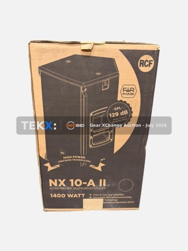 (1) - RCF NX 10-A II 2-Way Multipurpose Speaker