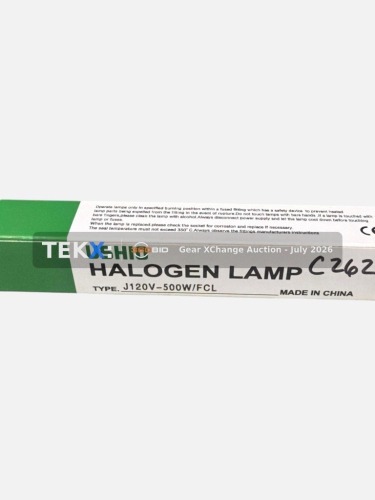 (1) - Ushio Lamp - ANSI Code FCL - T2 1/2 Halogen, 120v, 500w