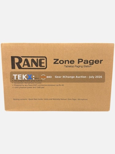 (4) - Rane Zone Pager - Tabletop Paging Station