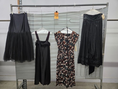 Collection of (4) 1950's era dresses