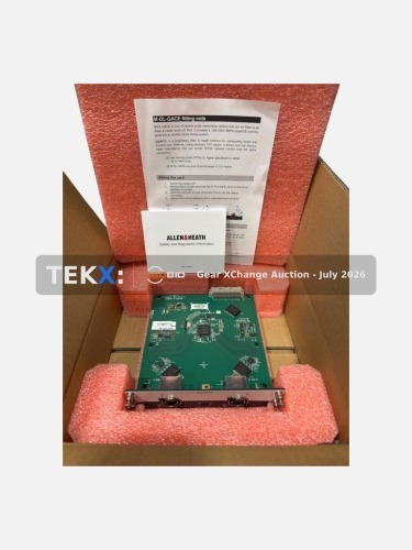 (1) - Allen & Heath gigaAce Audio Networking Card
