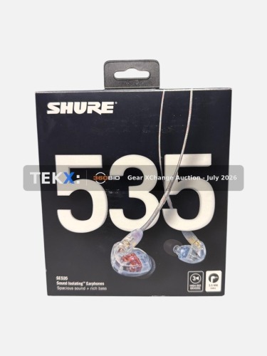 (1) - Shure Incorporated SE535 Sound-Isolating In-Ear Stereo Headphones