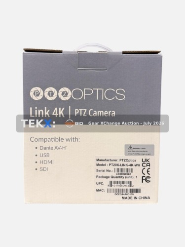 (1) - PTZ Optics PTZ Link 4k Camera