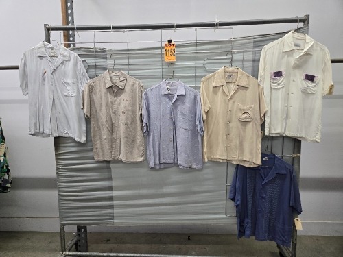 Collection of (6) 1950's era collared shirts