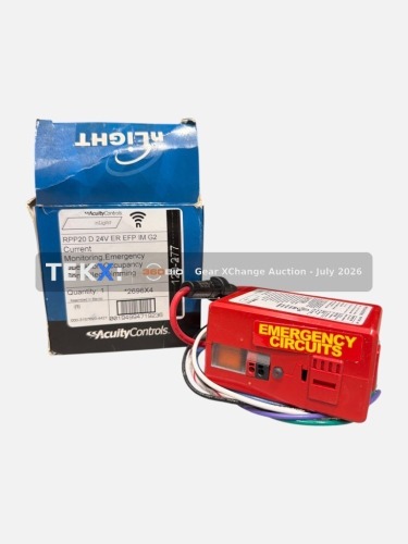 (2) - Acuity Inc. RPP20D24VEREFPIMG2 Current Monotoring, Emergency Opperation, Occupancy Control Dimming