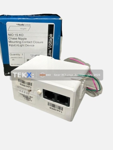 (2) - Acuity Inc. NIO1SKO Chase Nipple Mounting Contact Closure Input