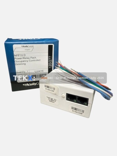 (1) - Acuity Inc. NPP16B Power Relay Pack Occupancy Control Dimming