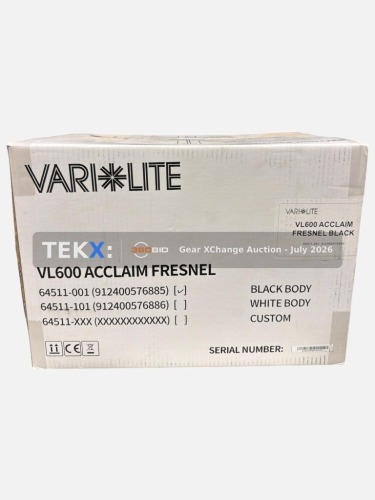 (2) - Vari-Lite VL600 Acclaim Fresnel