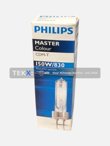 (2) - Philips Lamp - ANSI Code M142/E - G12 Master Color CDM-T, 120v, 150w