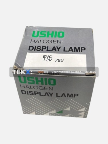 (2) - Ushio Lamp - ANSI Code EYC - MR16 Halogen, 12v, 75w