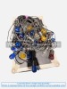 (1) - Generic Festoon Light String - Colorful Bulbs, 100'