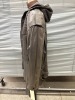 2pc 1980's Era Leather Jacket & Skirt Set - 8