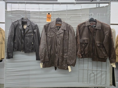 Collection of (3) 1980's era jackets