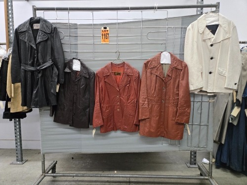 Collection of (5) 1970's era jackets /coats