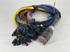 Qty: x2 - W4 58PR - XLR3M X58 TAILS 10FT