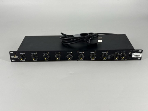 US AUDIO MIX8S MIXER 8X2 1RU