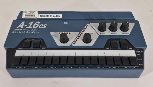 Qty: x2 - AVIOM A16CS CTRL SURFACE