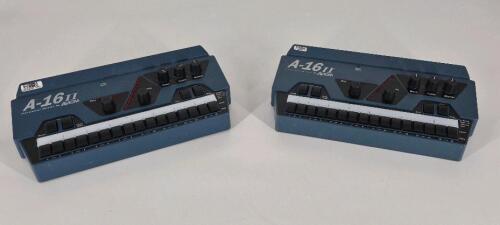 Qty: x2 - AVIOM A16II MIXER