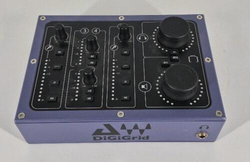 DIGIGRID D I/O SOUNDGRID - WAVES INTERFACE