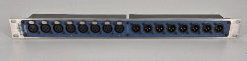 Qty: x4 - AVIOM PB28 MODULAR PATCH BAY 1RU RACK PANEL
