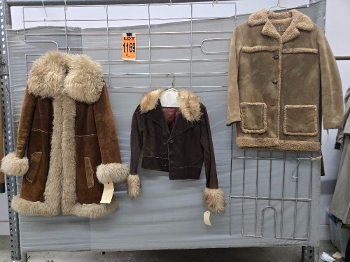 Collection of (3) 1970's era jackets /coats