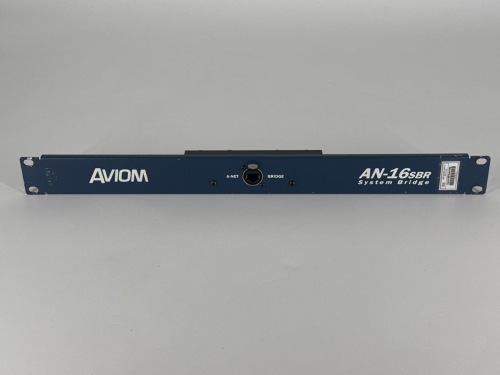 Qty: x2 - AVIOM SYSTEM BRIDGE AN-16SB