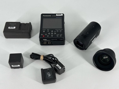 Qty: x2 - PANASONIC AG-HCK10GPJ POV SSD HD CAMERA