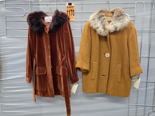 Collection of (2) 1970's era jackets / coats
