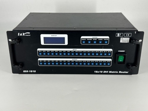 IX HDCP ROUTER IDX-1818 18X18 DVI