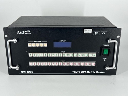 IX HDCP ROUTER IDX-1800 18X18 DVI