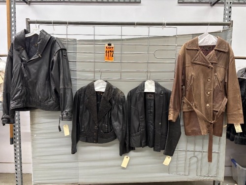 Collection of (4) 1970's era jackets & coats
