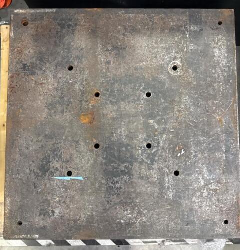 Qty: x2 - TRUSS BASE STEEL 30IN SQ X 0.75IN 126LB - 12+20