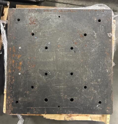 Qty: x2 - TRUSS BASE STEEL 28IN SQ X 2.00IN 160LB - 12+20