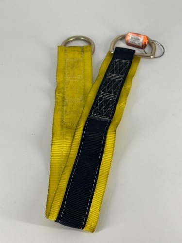 Qty: x10 - LANYARD WEB ANCHOR PASS-THRU D-RING X2 36IN L
