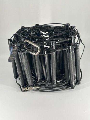 Qty: x2 - LADDER WIRE ROPE 50FT 15M