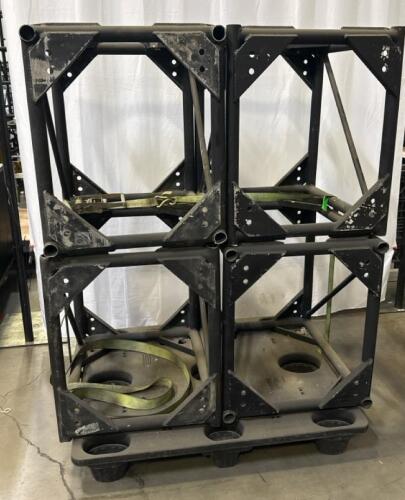 Qty: x4 - TRUSS CORNER 26IN X 30IN BOLT JTE 4-WAY BLK