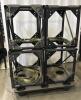 Qty: x4 - TRUSS CORNER 26IN X 30IN BOLT JTE 4-WAY BLK