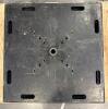 Qty: x2 - TRUSS BASE STEEL 36"SQ 112LB - 12+20