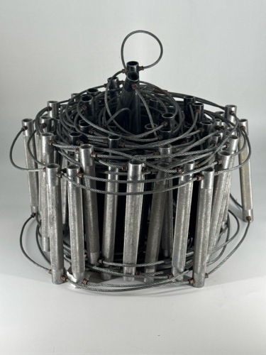 Qty: x3 - LADDER WIRE ROPE 80FT 24M