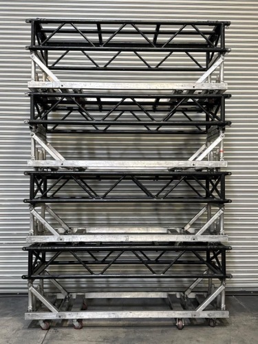 Qty: x4 - TRUSS LOWPRO 15IN X 30IN SPIG PRG BAT BLK 8FT