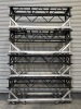 Qty: x4 - TRUSS LOWPRO 15IN X 30IN SPIG PRG BAT BLK 8FT